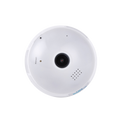 Silarius SIL-FISHBULB3MP 3MP WiFi, bulb fish-eye Camera, app (IC See) , TF card, 2-Way Audio , app can switch bulb on - 1.29mm lens (SILVER COLOR) by Silarius