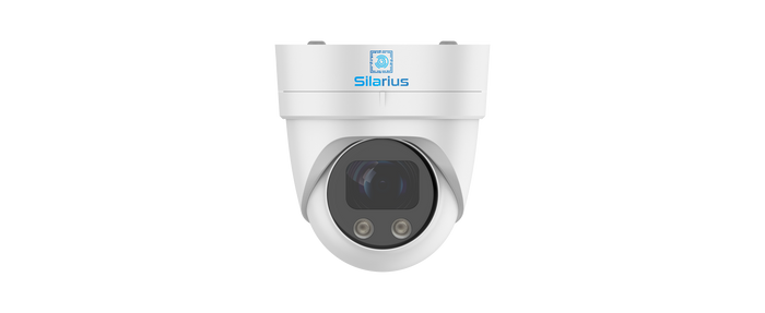 Silarius SIL-HD4MPNC6 High Dome 4MP IP67 Night Color, 2-way Audio - 6mm lens (NDAA Compliant) by Silarius