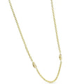 1ct Diamonds By The Yard 18" 14K Yellow Gold Womens Necklace by DailySale
