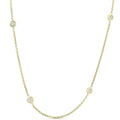 1ct Diamonds By The Yard 18" 14K Yellow Gold Womens Necklace by DailySale