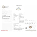 1Cttw Radiant Shaped Lab Grown Diamond (F/VS) Two Tone Cathedral Shank Solitaire Engagement Ring in 14K Gold by Fine Color Jewels