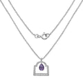 10.70 Carat Genuine Amethyst .925 Sterling Silver Pendant by Bids.com