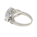 Cubic Zirconium Ring Sterling Silver by Bids.com