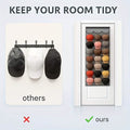 24-Grid Hanging Door Organizer – Space-Saving Nylon Storage with Clear Pockets by DailySale