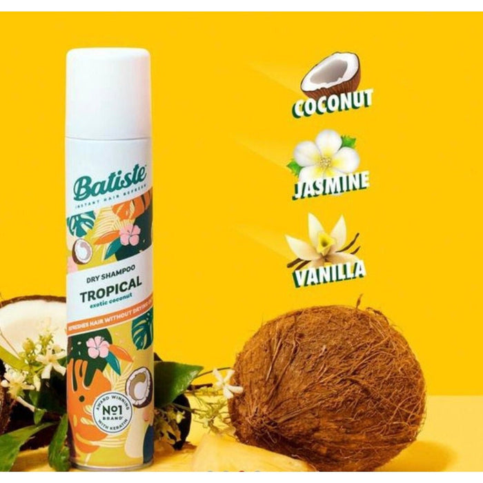 Batiste Tropical Dry Shampoo Exotic Coconut 120 g by Price Is Right Miami