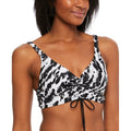 Bar III Womens Heat Wave Drawstring Bikini Top by Vanessa Jane