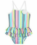 First Impressions Baby Girls Striped Swimsuit, Size 24Mo by Vanessa Jane