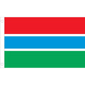 ALLIED Flag Outdoor Nylon Gambia United Nation Flag, 4 by 6-Feet by Vanessa Jane
