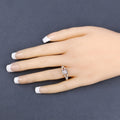 2.02 Ct Genuine Cushion Cut Brown Diamond 18K Yellow Gold Pave Split Shank Ring by Fine Color Jewels