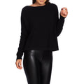 1.State Womens Lace-up Wafflestitch Pullover Sweater, Size Small by Vanessa Jane