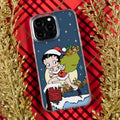 Betty Boop Happy Holidays HD Apple iPhone 14 Series Mag-Safe Phone Case by Affinity Bands