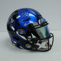 Calvin Johnson Signed Lions Full-Size Authentic On-Field Custom Painted Speedflex Helmet Inscribed "Megatron" (Schwartz) by Price Is Right Miami