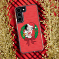 Betty Boop Christmas HD Samsung Galaxy S22 Phone Case by Affinity Bands