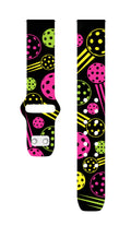 Pickleball HD Watchband for Samsung, Garmin, Fossil, and More by Affinity Bands