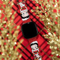 Betty Boop Christmas HD Fitbit Versa 3 and Sense 1 Watch Band by Affinity Bands
