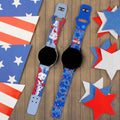 Betty Boop Red White & Boop HD Watchband for Samsung, Garmin, Fossil, and More for Samsung, Garmin, Fossil, and More by Affinity Bands
