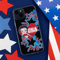 Betty Boop Red White & Boop HD Apple iPhone 14 Mag-Safe Phone Case by Affinity Bands