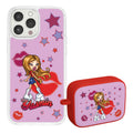 Bratz® Passion For Fashion HD Apple iPhone 12 Mag-Safe Phone Case and AirPods Pro Combo Package by Affinity Bands