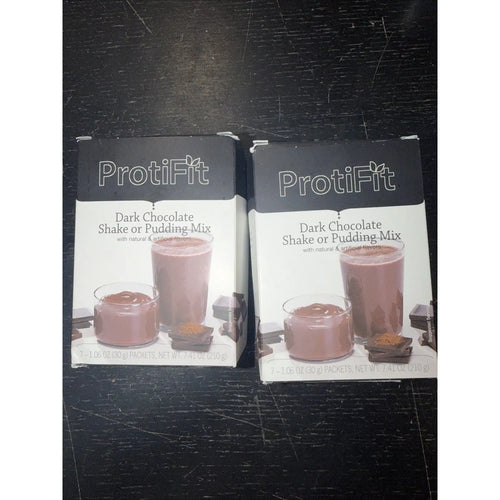 2 Boxes Of Proti Fit Dark Chocolate Pudding-Shake by Price Is Right Miami