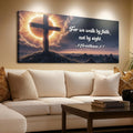 2 Corinthians 5:7 - For We Walk By Faith Not By Sight Faith Sign by Tailored Canvases