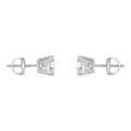 2 Ct Round Lab Created Grown Diamond Earrings 950 Platinum E/VVS Basket Screw by DailySale