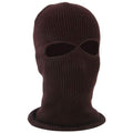 2 Holes Full Face Cover Hood Knitted Balaclava Face Mask by DailySale