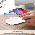 2-in-1 10W Qi Wireless Charging Pad by DailySale