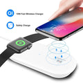 2-in-1 10W Qi Wireless Charging Pad by DailySale