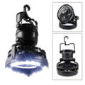 2-in-1 18 LED Camping Light and Ceiling Fan by DailySale