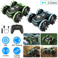 2-in-1 Amphibious RC Car Toy 4GHz 4WD Double-sided 360¬∞ Rotating Stunt Car by DailySale