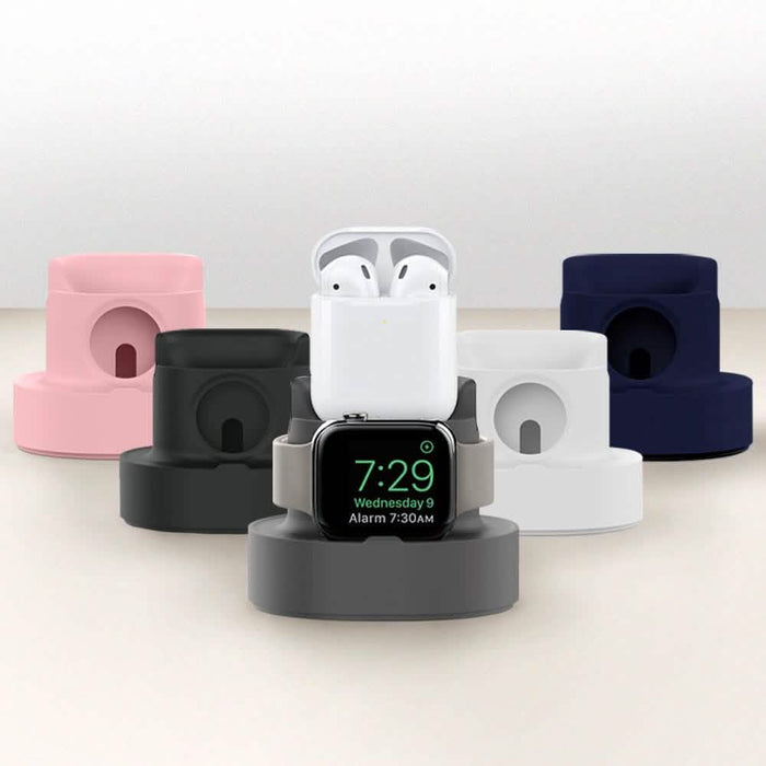 2-in-1 Apple Silicone Charging Stand by DailySale