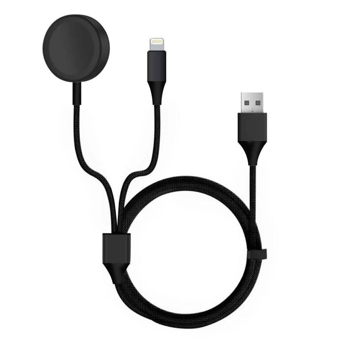 2-in-1 Apple Watch and iPhone Charger by DailySale
