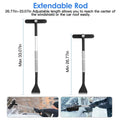 2-in-1 Automobile Snow Shovel Frost Removal with 360¬∞ Pivoting Brush Head by DailySale