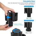 2-in-1 Car Cup Holder with Phone Holder Adjustable Base by DailySale