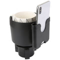 2-in-1 Car Cup Holder with Phone Holder Adjustable Base by DailySale