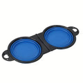 2-in-1 Collapsible Double Dog Bowl by DailySale