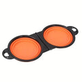 2-in-1 Collapsible Double Dog Bowl by DailySale
