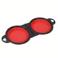 2-in-1 Collapsible Double Dog Bowl by DailySale