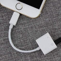 2-in-1 for Lightning Adapter For iPhone 7 8 Plus 10 X by DailySale