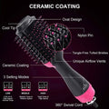 2-in-1 Hair Dryer Volumizer Hot Hair Brush Roller Comb by DailySale