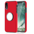 2-in-1 Hybrid Hard PC Covers Soft Rubber Shockproof Bumper Case by DailySale