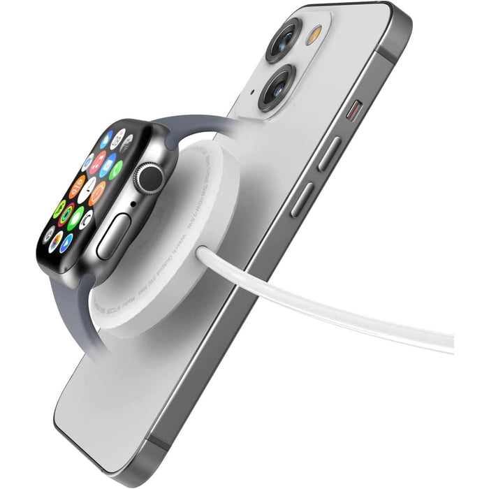2-in-1 Magnetic Wireless Charger for Both Apple Watch and iPhone by DailySale