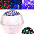 2-in-1 Ocean Star Night Light Projector Lamp 360 Degree Rotating by DailySale