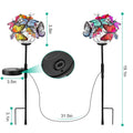 2-in-1 Outdoor Butterfly Solar Light Yard Stake by DailySale