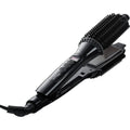 2-in-1 Perfecter Flat Iron Hair Straightener and Hot Round Brush by DailySale