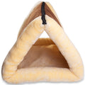 2-in-1 Pet Tunnel Fleece Bed for Cats & Dogs by DailySale