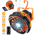 2-in-1 Portable Camping Lantern Electric Fan by DailySale