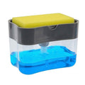 2-in-1 Soap Dispenser Pump with Sponge Holder by DailySale