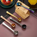 2-in-1 Stainless Steel Coffee Spoon and Sealing Clip by DailySale