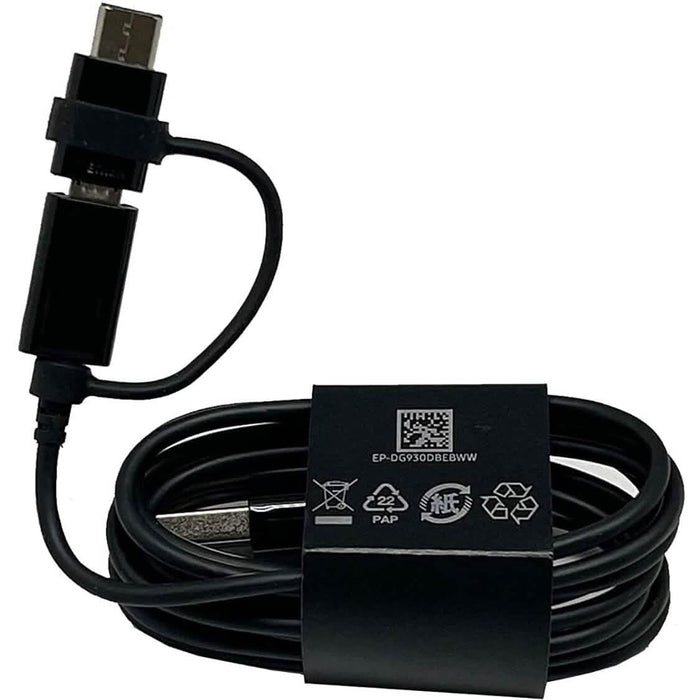 2-in-1 Type C Micro USB Cable by DailySale